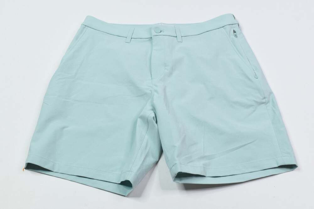 Birddogs Club Shorts Mens 32 Blue 7" Unlined Golf Performance Stretch Chino
